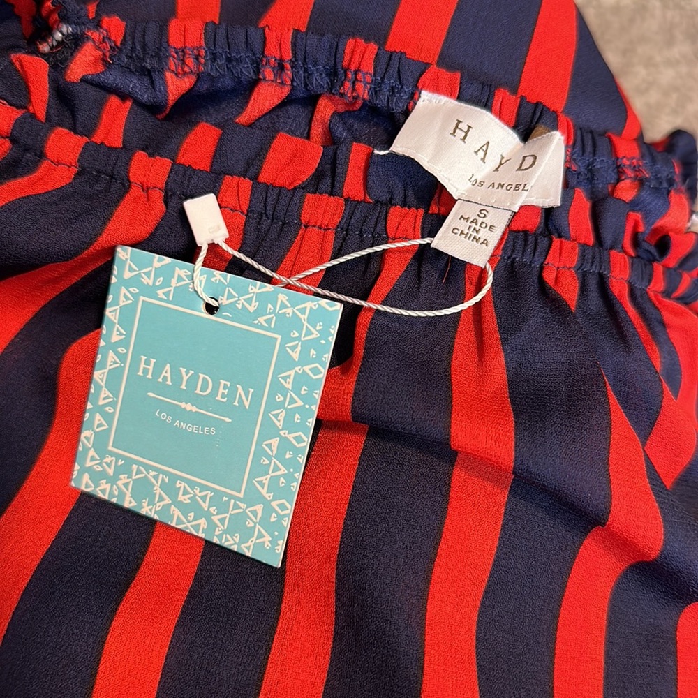 ❤️ NWT Hayden Tiered Midi Dress - Picture 4 of 5